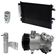 2010 Jeep Compass Limited 2.4L Compressor and Condenser Kit (KT DI51D-N)