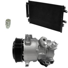 2012 Jeep Compass Limited 2.4L Compressor and Condenser Kit (KT DI52A-N)