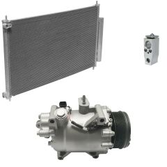 2013 Honda CR-V Touring 2.4L Compressor and Condenser Kit (KT DI53A)