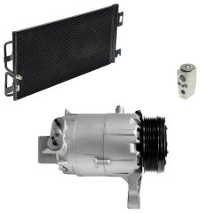 2009 Chevrolet Impala LS 3.5L Compressor and Condenser Kit (KT DI57B-N)