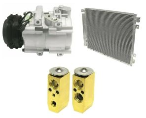 2003 Kia Sorento LX 3.5L Compressor and Condenser Kit (KT DI60A-N)