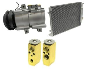 2003 Kia Sorento LX 3.5L Compressor and Condenser Kit (KT DI60B)
