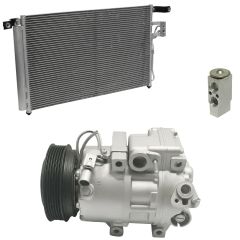 2009 Hyundai Santa Fe GL 2.7L Compressor and Condenser Kit (KT DI66A)