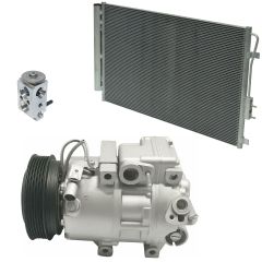 2017 Hyundai Santa Fe Sport Luxury 2.4L Compressor and Condenser Kit (KT DI69A-N)