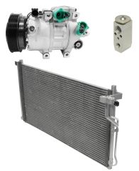 2009 Hyundai Sonata GL 2.4L Compressor and Condenser Kit (KT DI71A-N)