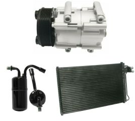 1994 Ford Thunderbird Super Coupe 3.8L Compressor and Condenser Kit (KT DI80A)