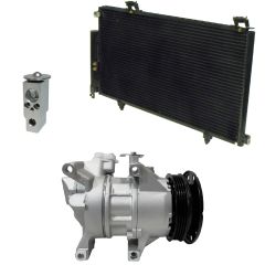 2005 Scion xA Base 1.5L Compressor and Condenser Kit (KT DI81B-N)