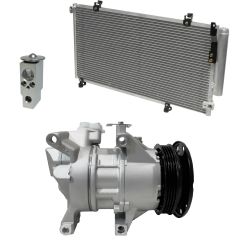 2005 Scion xA Base 1.5L Compressor and Condenser Kit (KT DI81D-N)