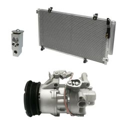 2005 Scion xA Base 1.5L Compressor and Condenser Kit (KT DI81D)