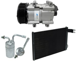 1991 Ford Thunderbird Super Coupe 3.8L Compressor and Condenser Kit (KT DI87A-N)