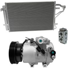 2010 Kia Forte SX 2.4L Compressor and Condenser Kit (KT DI94A-N)