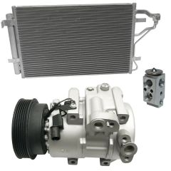 2010 Kia Forte SX 2.4L Compressor and Condenser Kit (KT DI94A)