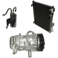 2002 Dodge Ram 1500 SLT 4.7L Compressor and Condenser Kit (KT E000A)