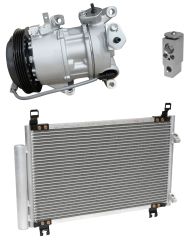 2013 Toyota Yaris LE 1.5L Compressor and Condenser Kit (KT E002A-N)