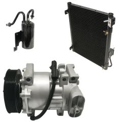 2003 Dodge Ram 1500 SLT 5.9L Compressor and Condenser Kit (KT E009A)