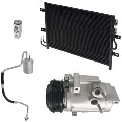 2011 Ford Flex Limited 3.5L Compressor and Condenser Kit (KT E021B-N)