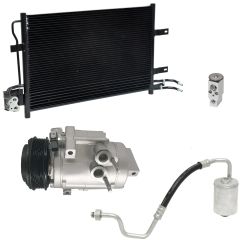 2012 Ford Taurus Limited 3.5L Compressor and Condenser Kit (KT E023A)