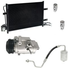2011 Ford Flex Limited 3.5L Compressor and Condenser Kit (KT E024A-N)