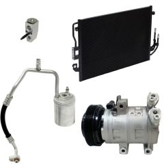 2010 Ford Escape Limited 3.0L Compressor and Condenser Kit (KT E028B-N)