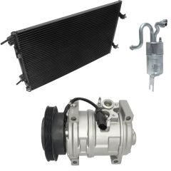 2001 Chrysler PT Cruiser Limited 2.4L Compressor and Condenser Kit (KT E037A-N)
