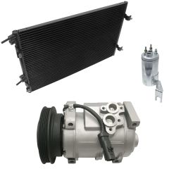 2002 Chrysler PT Cruiser Limited 2.4L Compressor and Condenser Kit (KT E040A)