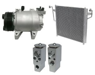 2004 Infiniti QX56 Base 5.6L Compressor and Condenser Kit (KT E043A)