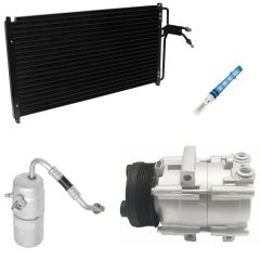 2004 Ford F-150 Heritage XL 5.4L Compressor and Condenser Kit (KT E053A-N)