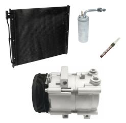 2003 Ford F-250 Super Duty XL 6.8L Compressor and Condenser Kit (KT E054A-N)