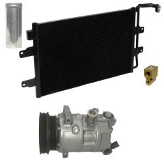 2010 Volkswagen Beetle Sport 2.5L Compressor and Condenser Kit (KT E077A-N)