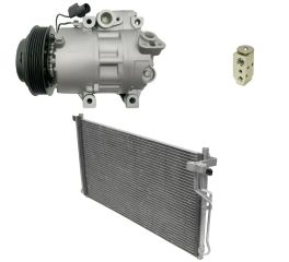 2009 Kia Magentis SX 2.4L Compressor and Condenser Kit (KT E086A)