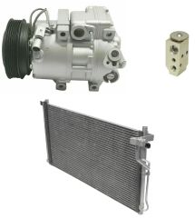 2009 Kia Optima SX 2.4L Compressor and Condenser Kit (KT E087A)