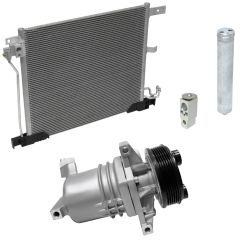 2012 Nissan Versa 1.6 S 1.6L Compressor and Condenser Kit (KT E088A-N)