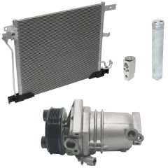 2012 Nissan Versa 1.6 S 1.6L Compressor and Condenser Kit (KT E088A)