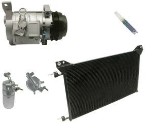 2006 Chevrolet Silverado 1500 LS 5.3L Compressor and Condenser Kit (KT E091A)