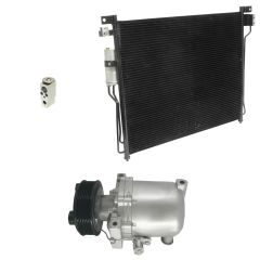 2016 Nissan Frontier SV 4.0L Compressor and Condenser Kit (KT E095A)