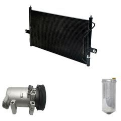 2001 Nissan Frontier SC 3.3L Compressor and Condenser Kit (KT EA01A-N)
