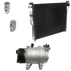 2008 Nissan Pathfinder SE 5.6L Compressor and Condenser Kit (KT EA05A-N)