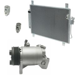 2014 Nissan Pathfinder SV 3.5L Compressor and Condenser Kit (KT EA07A)