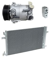 2012 Buick LaCrosse Leather 2.4L Compressor and Condenser Kit (KT EA18A-N)
