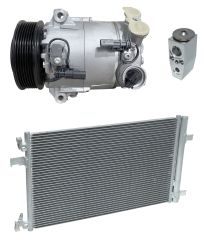 2013 Buick LaCrosse Leather 2.4L Compressor and Condenser Kit (KT EA19A-N)
