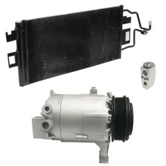 2006 Chevrolet Impala Police 3.9L Compressor and Condenser Kit (KT EA33A)