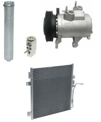 2010 Jeep Liberty Limited 3.7L Compressor and Condenser Kit (KT EA53A-N)