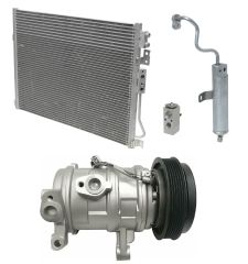 2010 Jeep Commander Limited Premium 4.7L Compressor and Condenser Kit (KT EA55A)