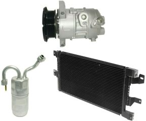 2007 Jeep Patriot Limited 2.4L Compressor and Condenser Kit (KT EA58D-N)