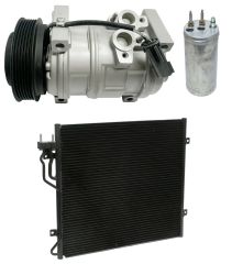 2005 Jeep Liberty Limited 2.8L Compressor and Condenser Kit (KT EA59A)