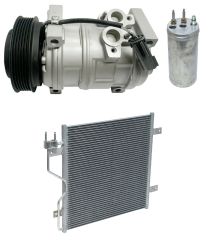 2006 Jeep Liberty Limited 2.8L Compressor and Condenser Kit (KT EA60A)