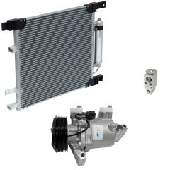 2016 Nissan Versa Advance 1.6L Compressor and Condenser Kit (KT EA64A-N)