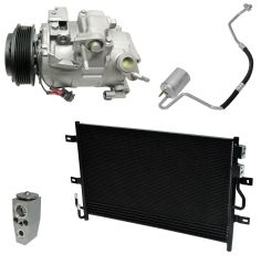 2013 Lincoln MKS EcoBoost 3.5L Compressor and Condenser Kit (KT EA67A)