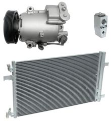 2011 Chevrolet Cruze LTZ 1.4L Compressor and Condenser Kit (KT EA73A)