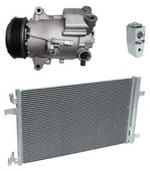 2013 Chevrolet Cruze LT 1.8L Compressor and Condenser Kit (KT EA76A)